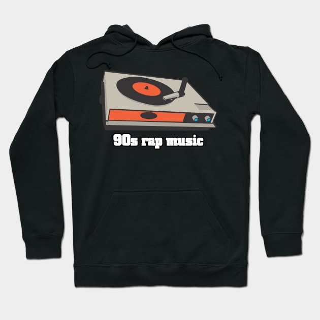 90s rap hip hop music Hoodie by untagged_shop